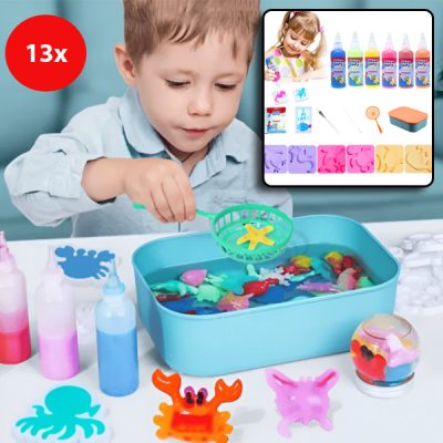 Kinder-wasserspielzeug-maker-set (13 teile) | GELPLI