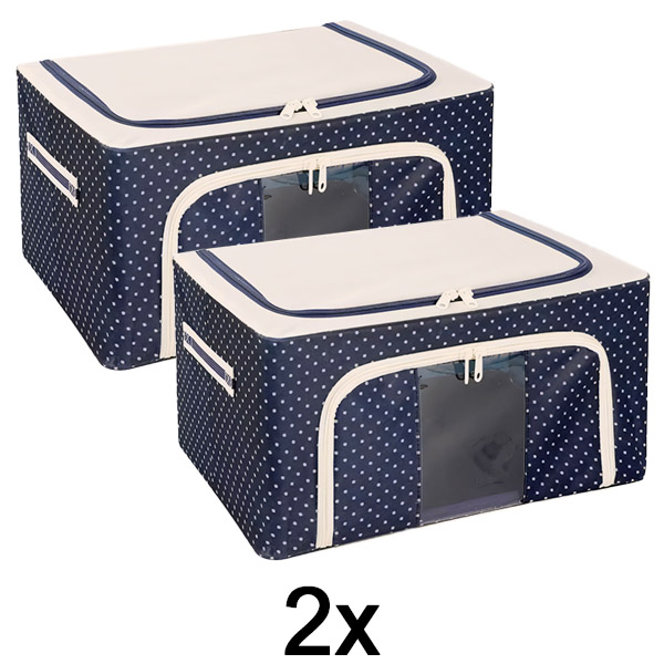 2x Kleiderschrank Aufbewahrungsbox | STACKBOX