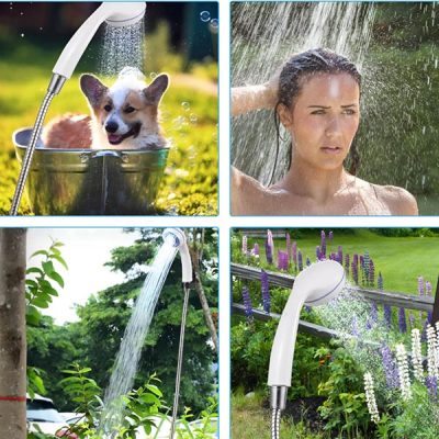 Tragbare Duschpumpe - USB wiederaufladbar, 4-5 L/min, 1,5 m Schlauch | HYDROPORT