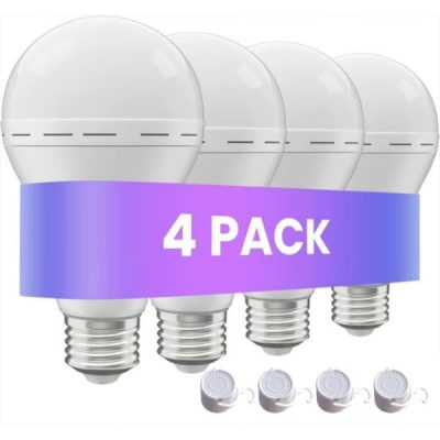 Wiederaufladbare Notfall-Glühbirnen (4er-Pack) | EVOBULBS
